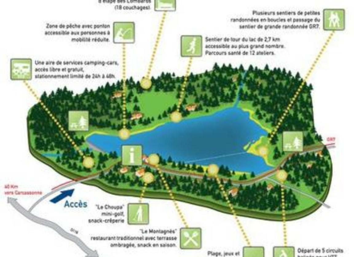 Studio Duplex 2 Lac Des Montagnes Mazamet Luaran gambar